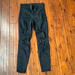 American Eagle hi rise legging jeans. Size 6. Nest level stretch